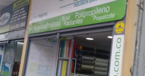 ADH  PAPELES ADHESIVOS INSUMOS GRAFICOS ADH  PAPELES ADHESIVOS INSUMOS GRAFICOS